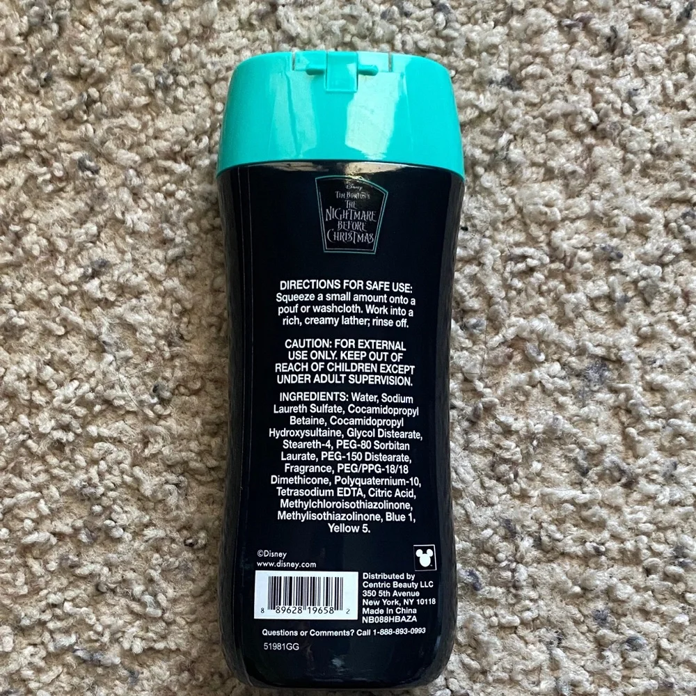 Disney “The Nightmare Before Christmas” 3 in 1 (Body wash, shampoo, conditioner)